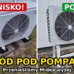 Pompa ciepła przed i po przeniesieniu wyżej – Klima-Premium